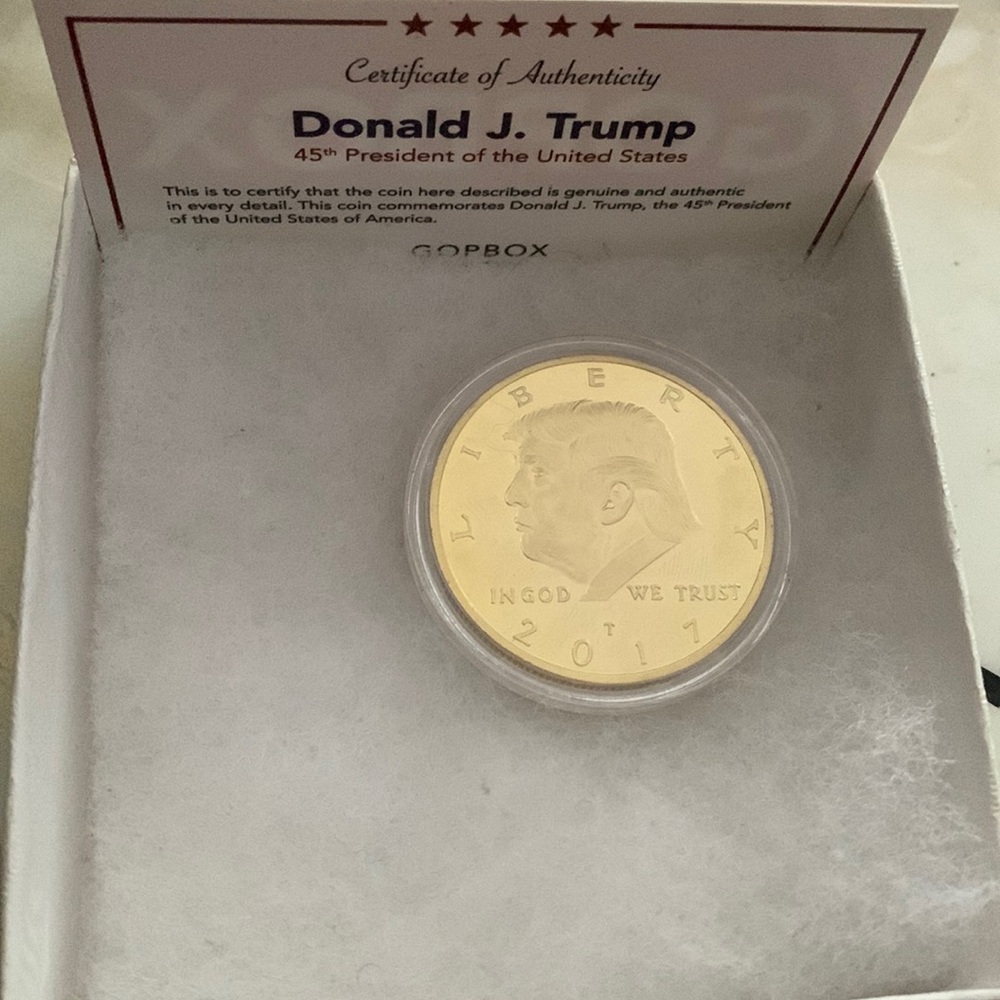 Donald J. Trump 45th president of the United States